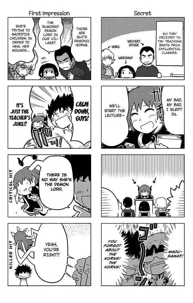 Maoyuu 4-Koma: You're Horrible, Maou-sama! Chapter 2 5